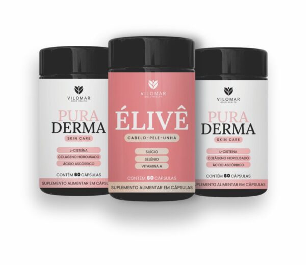 Kit - 2 Pura Derma + 1 Élivê